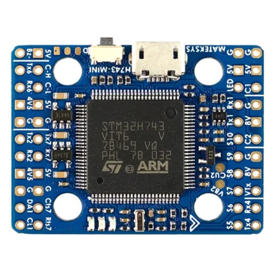 Wholesale Matek H743-MINI V3 H743 Flight Controller 20x20mm ICM42688P ICM42605 Built-in OSD 11 PWM 2-8S for RC Racing Drone